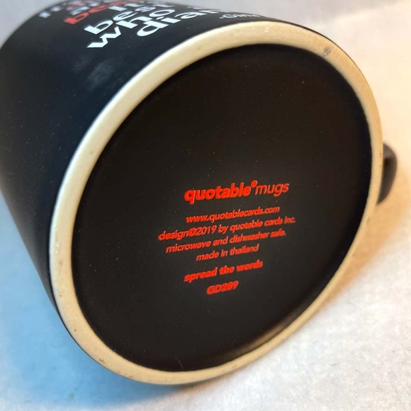 Black Ceramic Mug - Best Friends Quote - Picture 6 of 8